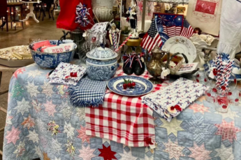 Red, White and New Fourth of July Home Decor