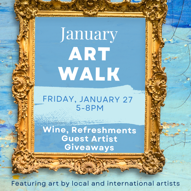 January Art Walk Event Graphic