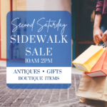 Saturday Sidewalk Sale